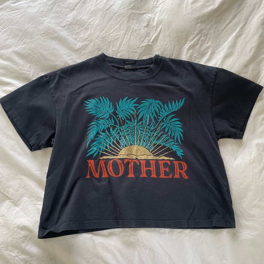 MOTHER Grab Bag Crop Tee